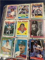 Wade Boggs Baseball Cards