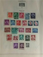 Big Stamp Album w/ Few Stamps