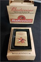 Budweiser Zippo Lighter in Original Box
