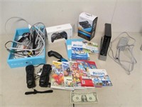 Wii Gaming System with 6 games and 6 controllers )