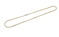 Must Read- 9ct Rosey gold "cobra" chain necklace