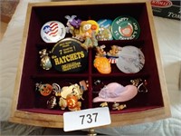Assorted Buttons & Fall Jewelry
