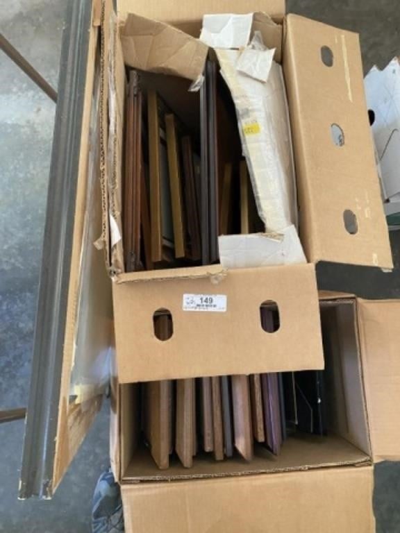 2 Boxes Assorted Picture Frames