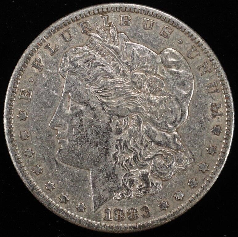 1883-S MORGAN DOLLAR XF