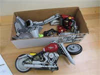 Lego Motorcycle, Star Wars, Etc Lot