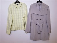 Burberry Gold jacket & Anne Klein coat