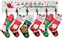 --LOT OF 5 Christmas Stocking Holder