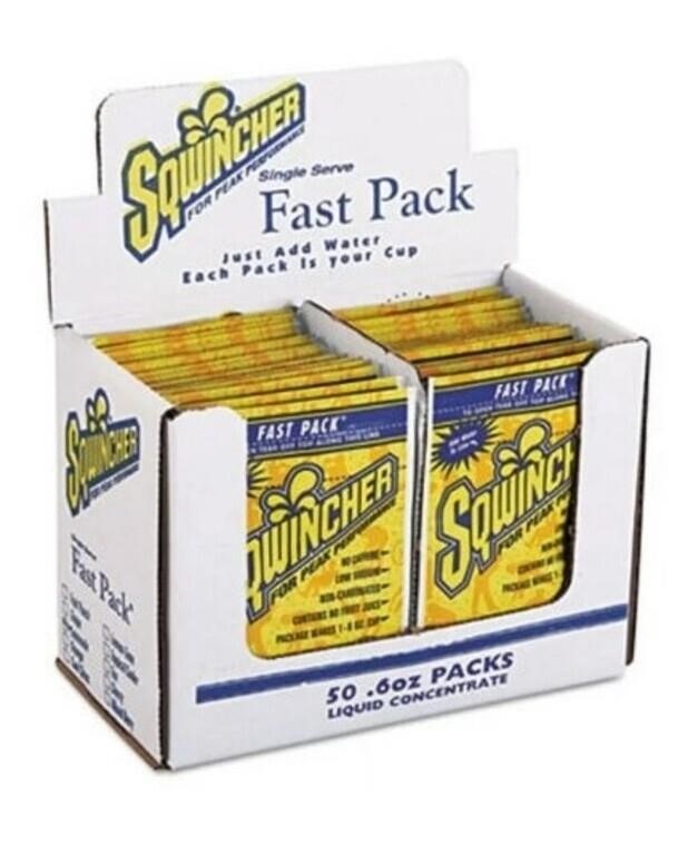 Sqwincher Fast Pack (50-.6oz servings)Lemon Lime