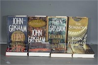 8 John Grisham Novels - 5 are 1st Edit.