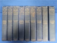 Nine 1919 History of the World War Books