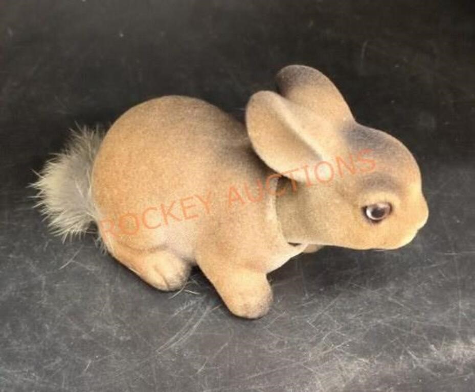 Vintage bunny bobblehead