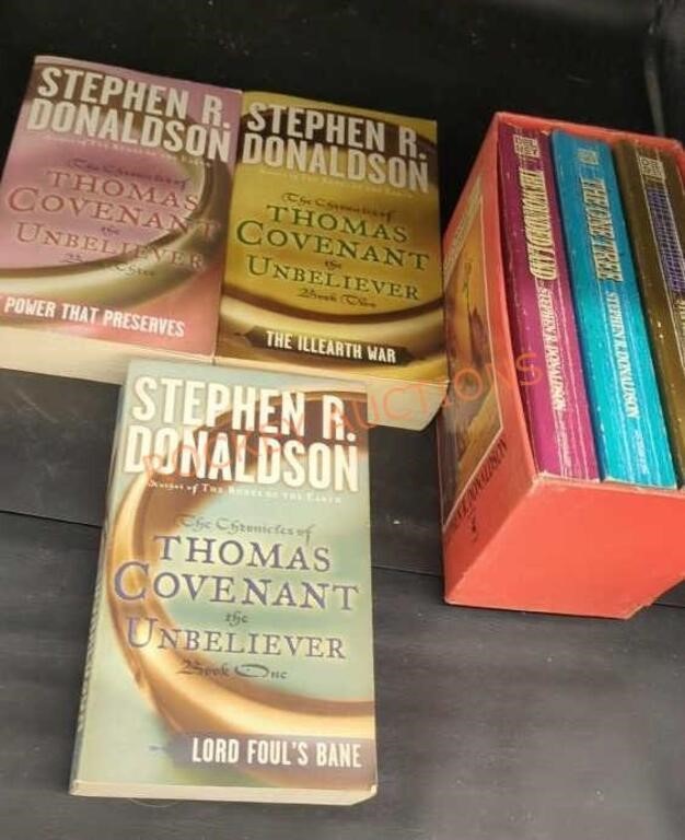 Stephen Donaldson book lot