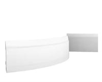 White Flexible Polyurethane Baseboard Moulding