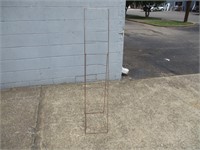 54" Vintage Metal Store Display Rack