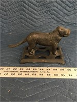 Vintage Cast Iron Dog Nut Cracker