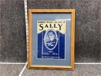 Wonder What’s Become of Sally Framed Print