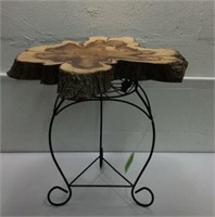 Tree Trunk Side Table K14C