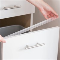 clear - Slimline - Slip on Cabinet Door Protector