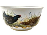 Franklin Porcelain Game Bird Bowl