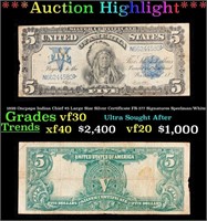 ***Auction Highlight*** 1899 Oncpapa Indian Chief