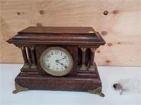 Pequegnat Grecian mantle clock