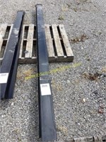 PAIR OF 10' NEW PALLET FORK EXTENTIONS