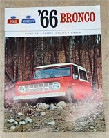 1966 Bronco Pamphlet (8 pgs.)