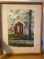 OCY Well House Original Watercolor