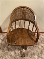 Wood Desk Chair & Floor Protector