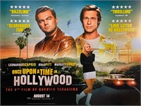 Autograph Once Upon a Time in Hollywood Poster