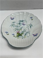 Limoges France Porcelain Seashell Shaped Plate