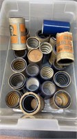 Large Lot Of Antique Amberol Record Cylinders