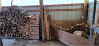 Wood, kindling, scrap wood, etc.