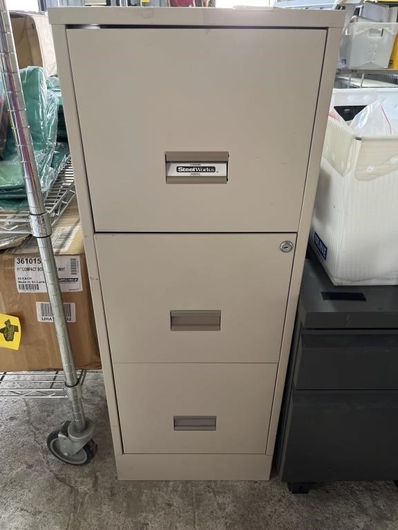 (2) Various Metal File Cabinets