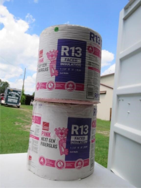 R13 FACED INSULATION PINK NEXT GEN FIBERGLASS 3.5"