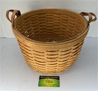 Large round Longaberger Basket