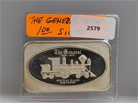 1oz .999 Silver The General Art Bar