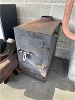 WOOD STOVE & PIPE