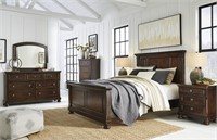 QUEEN ASHLEY PORTER 5-PIECE QUEEN PANEL BEDROOM