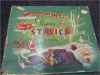 1950'S "VISIONS OF ST NICK" IN ACTION POP-UP BOOK