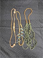 Beaded Necklace Lot