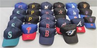 24 Assorted MLB Baseball Cap Hats