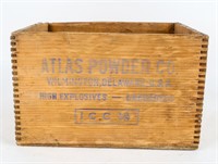 Antique Atlas Giant Dynamite Crate
