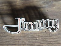 Jimmy Car Emblem 6 1/2"w