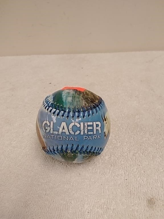 Glacier Park souvenir baseball