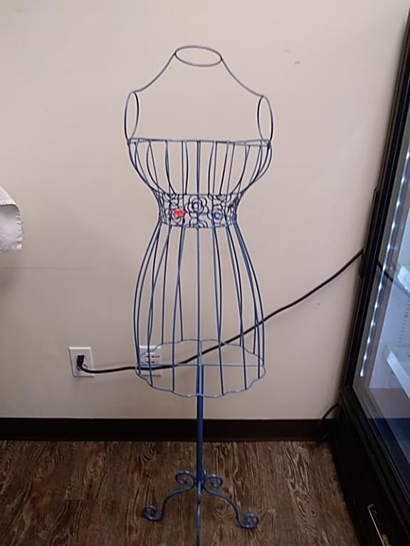 Wired dress sewing stand