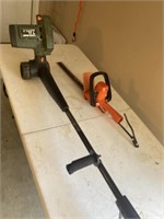 Black & Decker corded hedge trimmer and edger