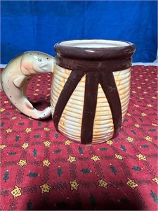 Fish handle coffee Mug