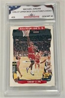 1996-97 Upper Deck Michael Jordan Card