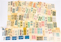 Stamps Unused American U.S. Postage Plate Blocks